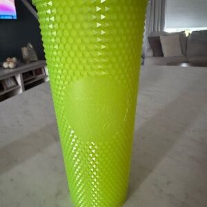 Starbucks Bright Green Textured Tumbler